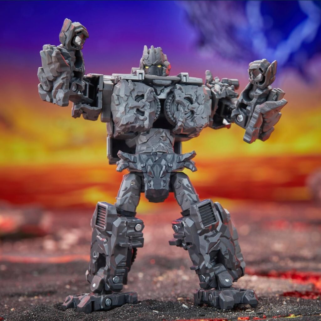 Transformers Legacy United Deluxe Class Infernac Universe Magneous, 5.5-Inch Converting Action Figure, 8+