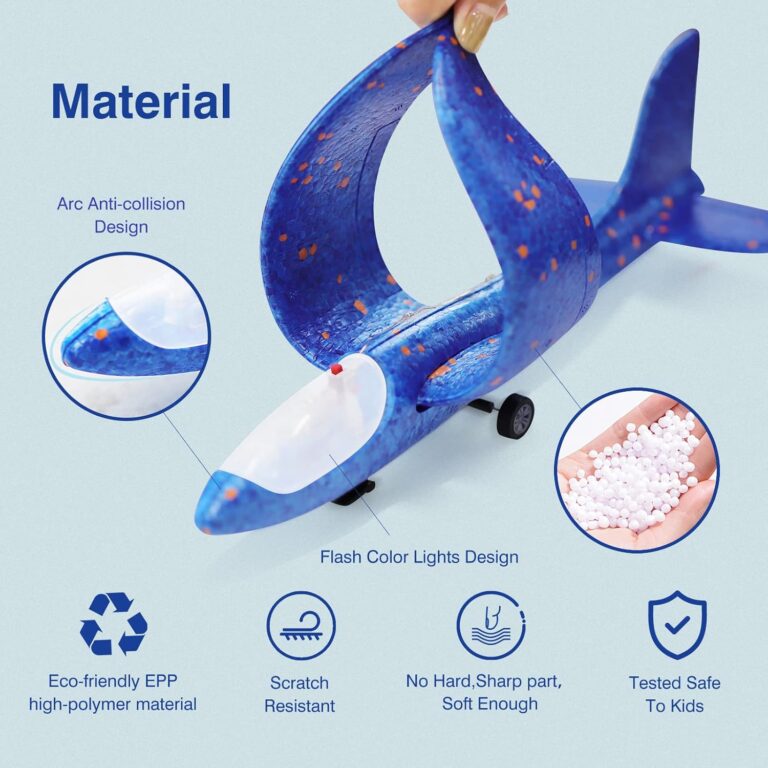 Wesfuner Foam Airplane Launcher Toys Review