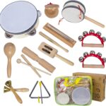 Wooden Musical Instruments Set for Toddlers 1-3 Review