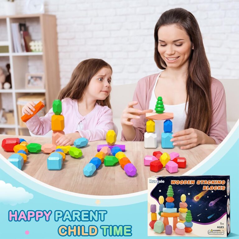 Wooden Stacking Rocks Toys Review