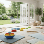 Best balance toys for toddlers in a bright indoor and outdoor play area