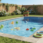 Best pool toys for toddlers in a backyard swimming pool
