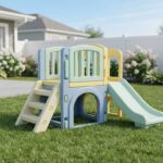 best toddler slide and climber with a generic outdoor playset and small slide