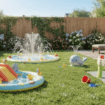 Best water toys for toddlers in a backyard play area